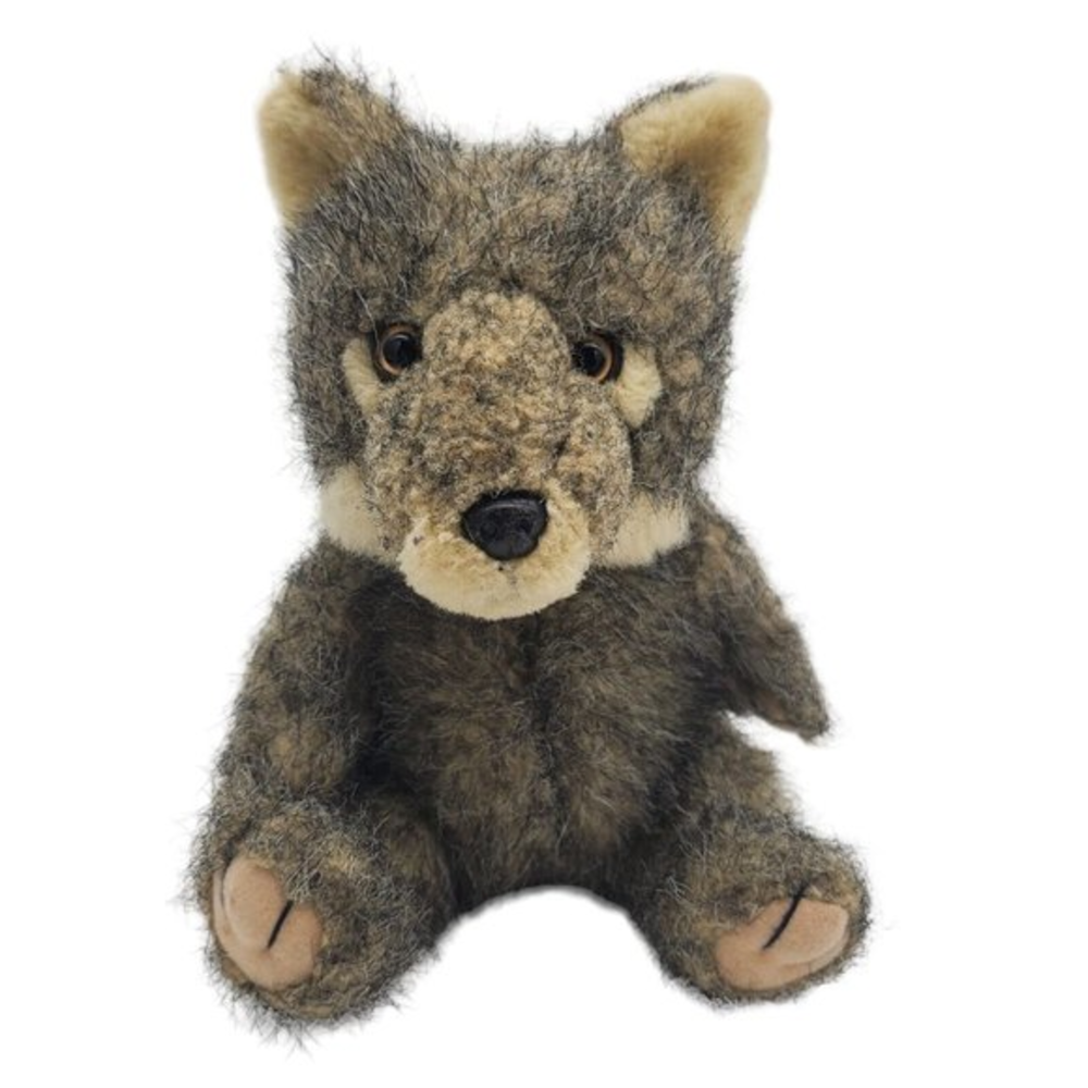 Steven Smith Wolf Pup Plush 7" Stuffed Animal Toy‎ Coyote Toy Small